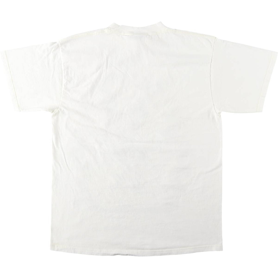 90'S MICKEY UNLIMITED MICKEY MOUSE Mickey Mouse Character Print T-Shirt, Men's Size L (Equivalent), Vintage cotton white type Vintage Second Hand