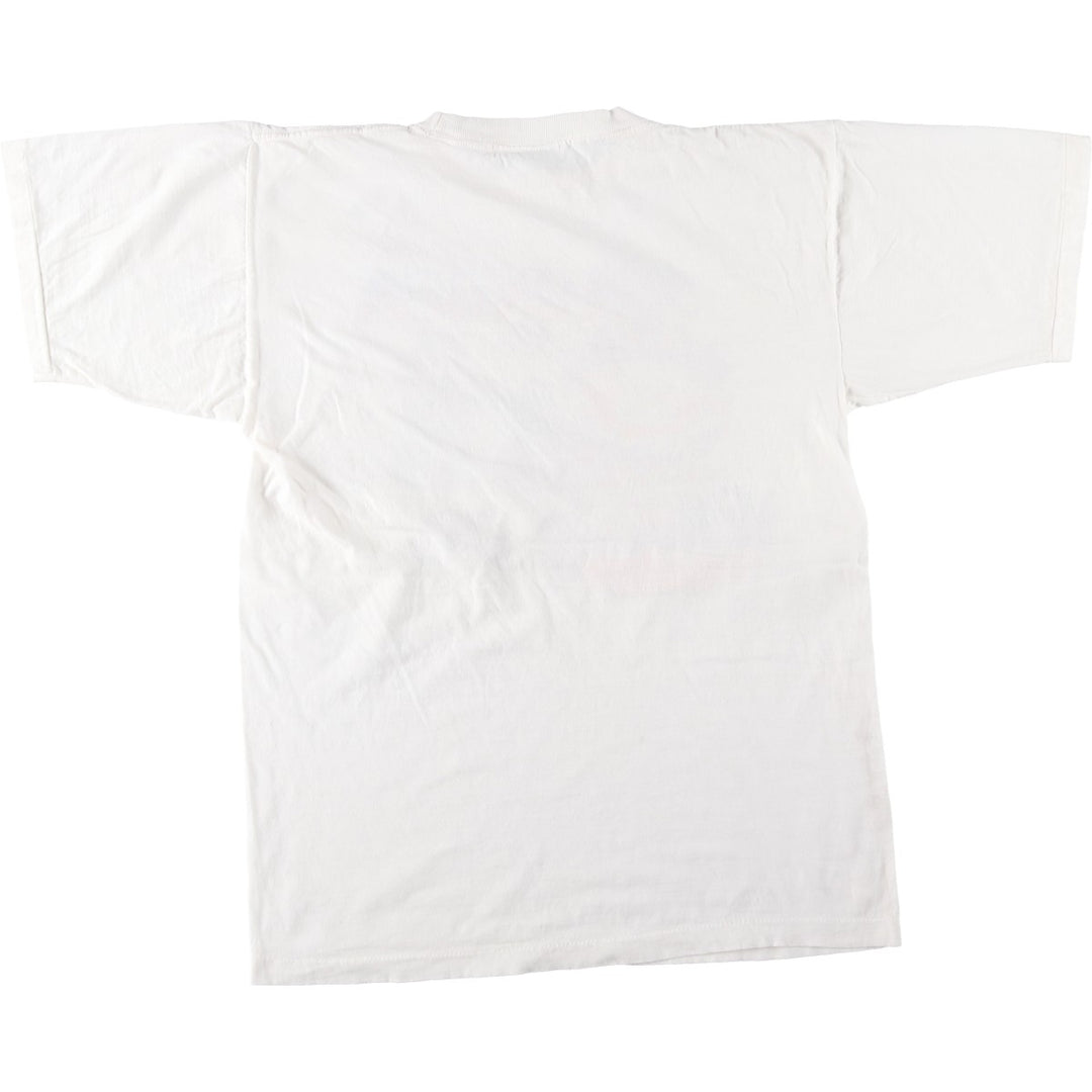 ~90'S Garfield Character Print T-Shirt, Men's Size L (Equivalent), Vintage unclear white type Vintage Second Hand