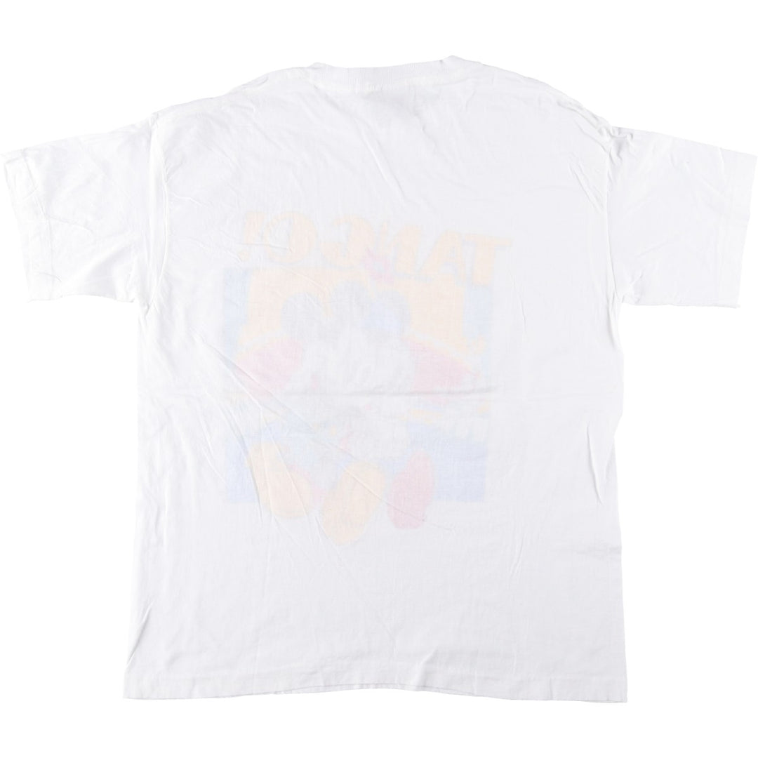 ~90'S VECTA MICKEY MOUSE Mickey Mouse Character Print T-Shirt, Men's Size L (Equivalent), Vintage cotton white type Vintage Second Hand