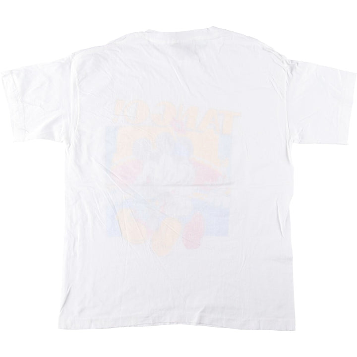 ~90'S VECTA MICKEY MOUSE Mickey Mouse Character Print T-Shirt, Men's Size L (Equivalent), Vintage cotton white type Vintage Second Hand