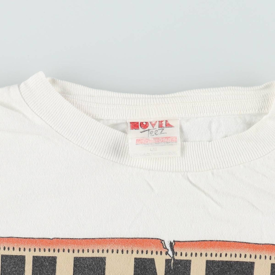 90'S Novel Teez Looney Tunes Character Print T-Shirt, Men's Size L (approx.), Vintage cotton white type Vintage Second Hand
