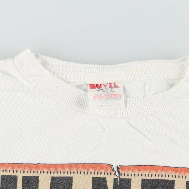 90'S Novel Teez Looney Tunes Character Print T-Shirt, Men's Size L (approx.), Vintage cotton white type Vintage Second Hand