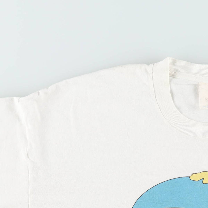 90'S Screen Stars South Park Cartman Character Print T-Shirt, Men's XL (approx.), Vintage unclear white type Vintage Second Hand