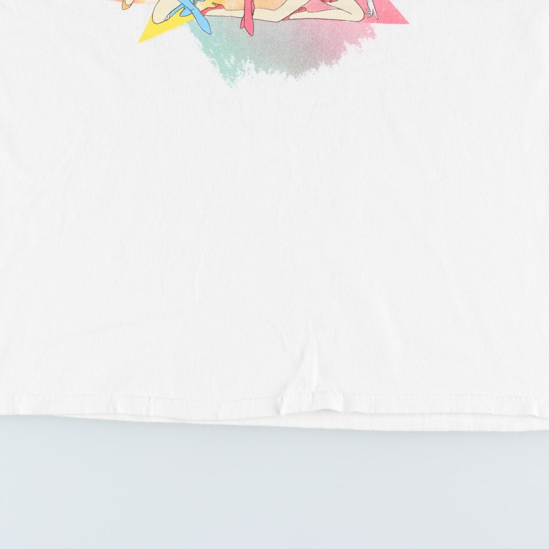 SAILOR MOON Sailor Moon Anime Character Print T-Shirt Men's XL cotton white type Vintage Second Hand