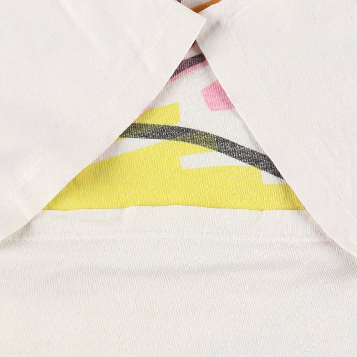 90'S Looney Tunes Tweety Large Print Character T-Shirt Men's Size M (Equivalent) Vintage unclear white type Vintage Second Hand
