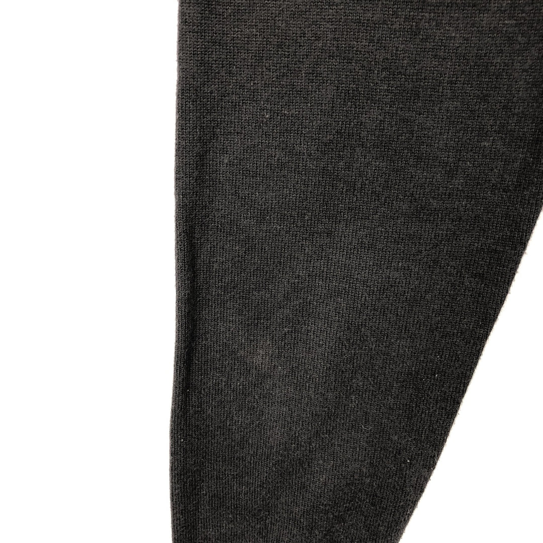 2000'S Ralph Lauren POLO JEANS COMPANY Diamond Pattern Turtleneck Cotton Knit Sweater, Women's Size L (approx.) cotton black type Vintage Second Hand