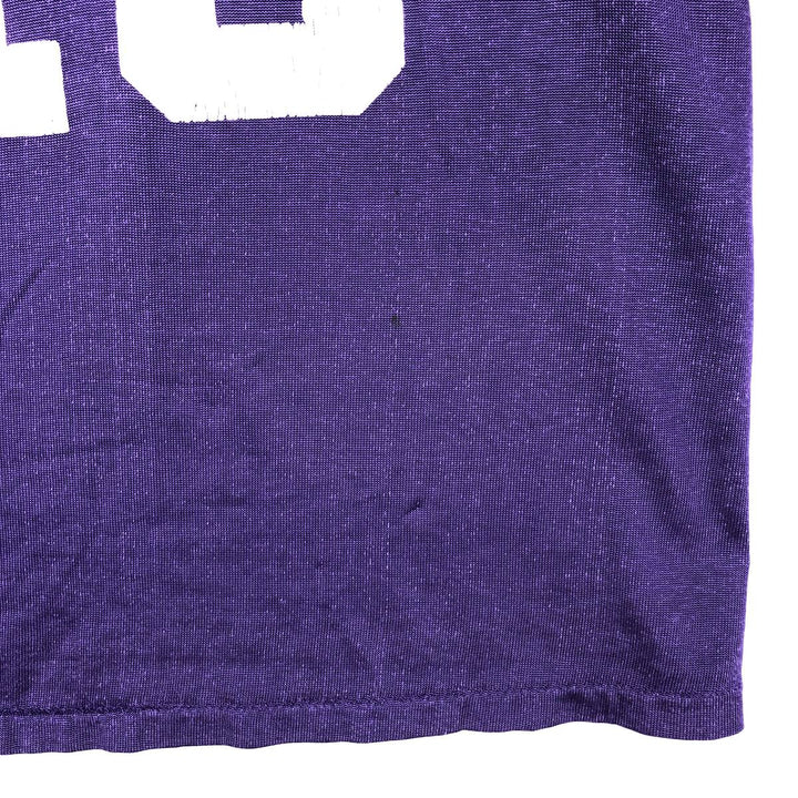 90'S Rawlings NFL Minnesota Vikings 3/4 Sleeve Sports Print T-Shirt, Women's Size S (Equivalent), Vintage unclear purple type Vintage Second Hand