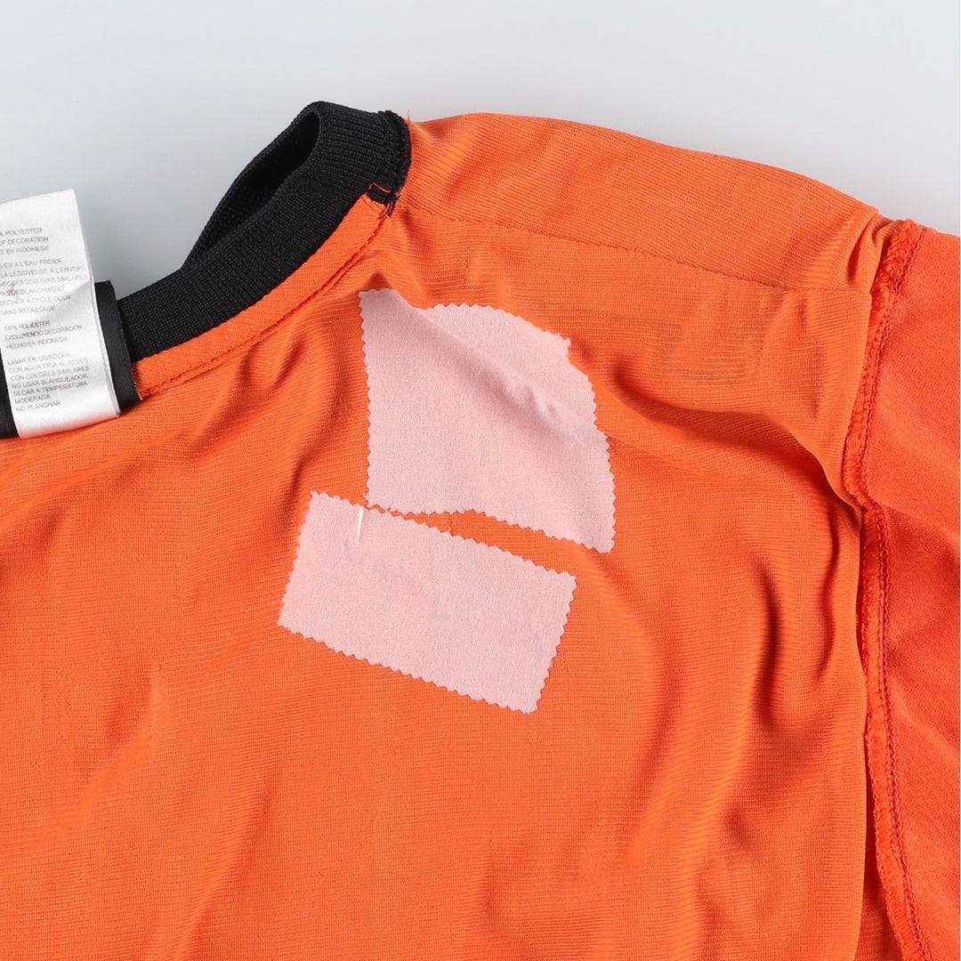 Harley-Davidson V-neck Mesh Game Shirt, Women's Size XL (approx.) polyester orange type Vintage Second Hand
