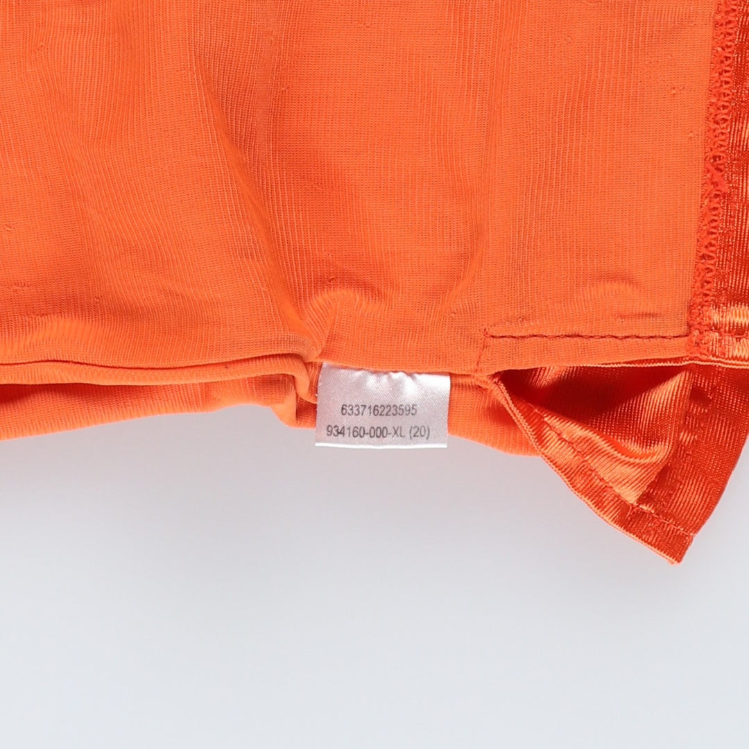 Harley-Davidson V-neck Mesh Game Shirt, Women's Size XL (approx.) polyester orange type Vintage Second Hand