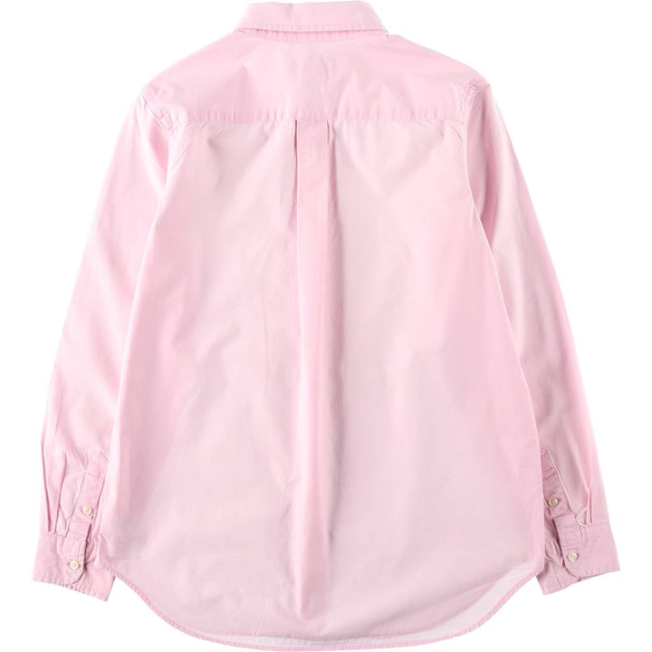 Ralph Lauren long-sleeved button-down shirt, women's size XL cotton pink type Vintage Second Hand