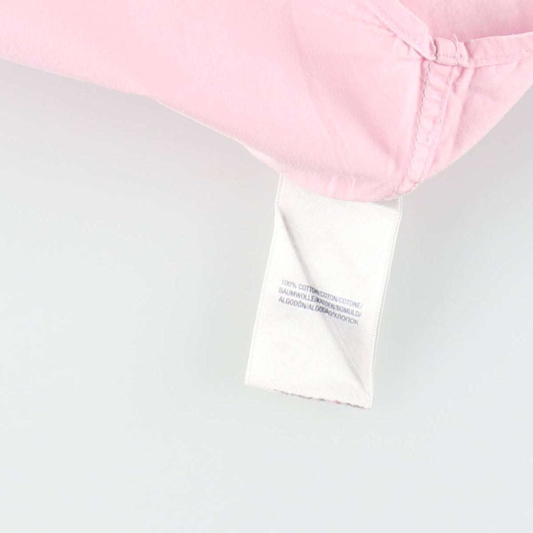 Ralph Lauren long-sleeved button-down shirt, women's size XL cotton pink type Vintage Second Hand