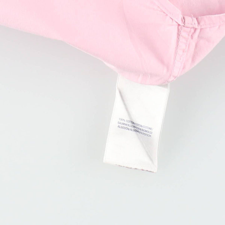 Ralph Lauren long-sleeved button-down shirt, women's size XL cotton pink type Vintage Second Hand