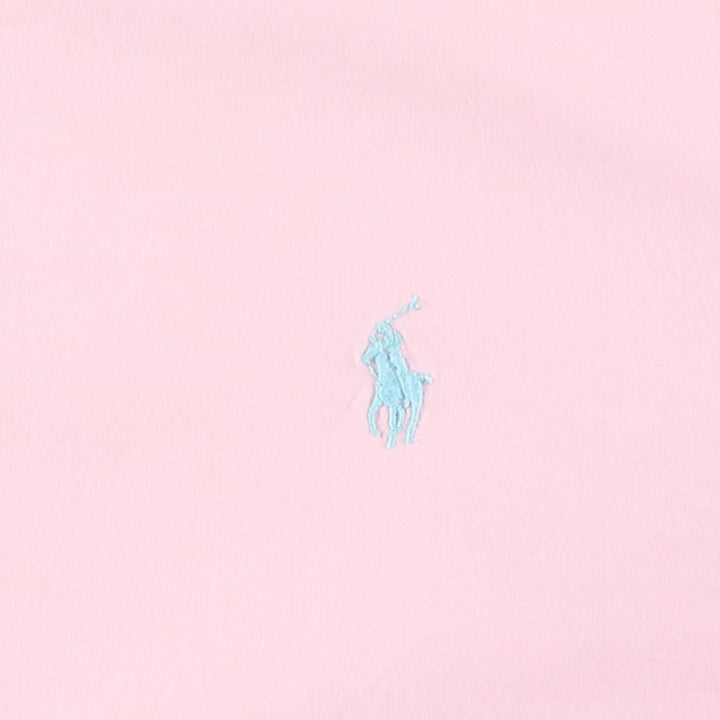 Ralph Lauren long-sleeved button-down shirt, women's size XL cotton pink type Vintage Second Hand