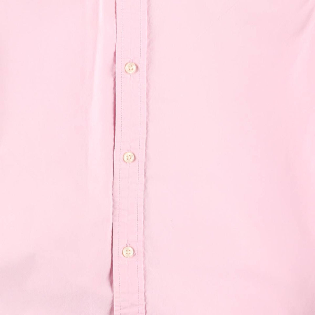 Ralph Lauren long-sleeved button-down shirt, women's size XL cotton pink type Vintage Second Hand