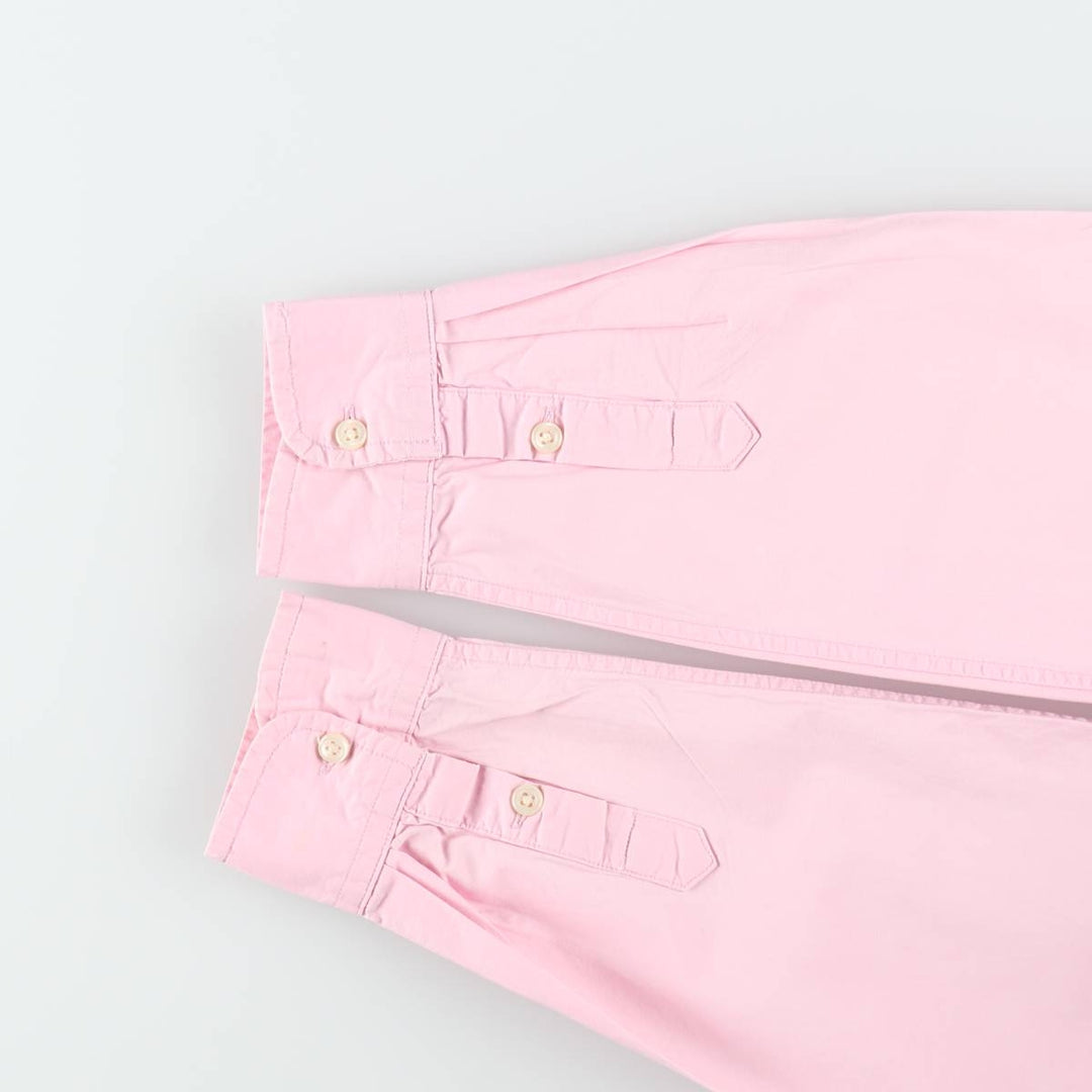 Ralph Lauren long-sleeved button-down shirt, women's size XL cotton pink type Vintage Second Hand