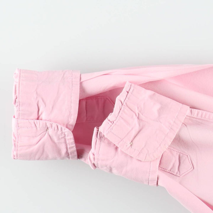 Ralph Lauren long-sleeved button-down shirt, women's size XL cotton pink type Vintage Second Hand