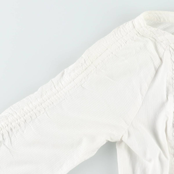 DKNY Jeans pullover blouse, five-quarter sleeve, women's size XS. cotton white type Vintage Second Hand