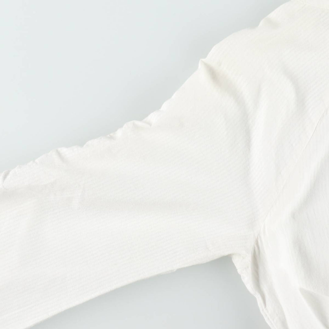 DKNY Jeans pullover blouse, five-quarter sleeve, women's size XS. cotton white type Vintage Second Hand