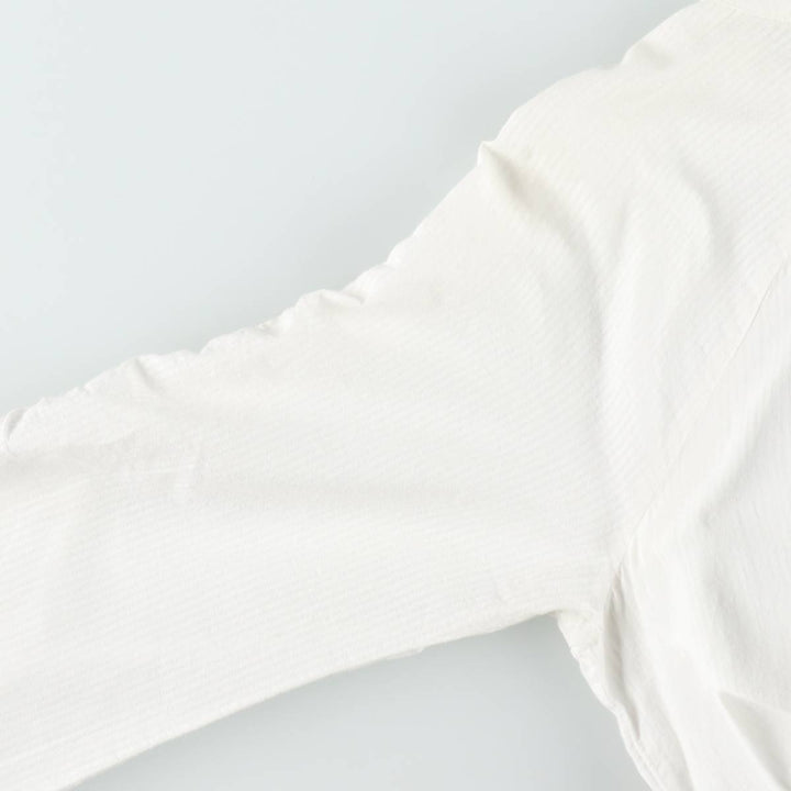 DKNY Jeans pullover blouse, five-quarter sleeve, women's size XS. cotton white type Vintage Second Hand