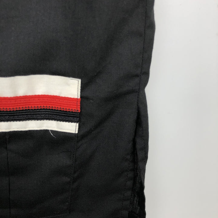 1970'S Hilton Short-Sleeve Bowling Shirt, Boxy Shirt, Made in USA, Women's Size M (Equivalent), Vintage unclear black type Vintage Second Hand