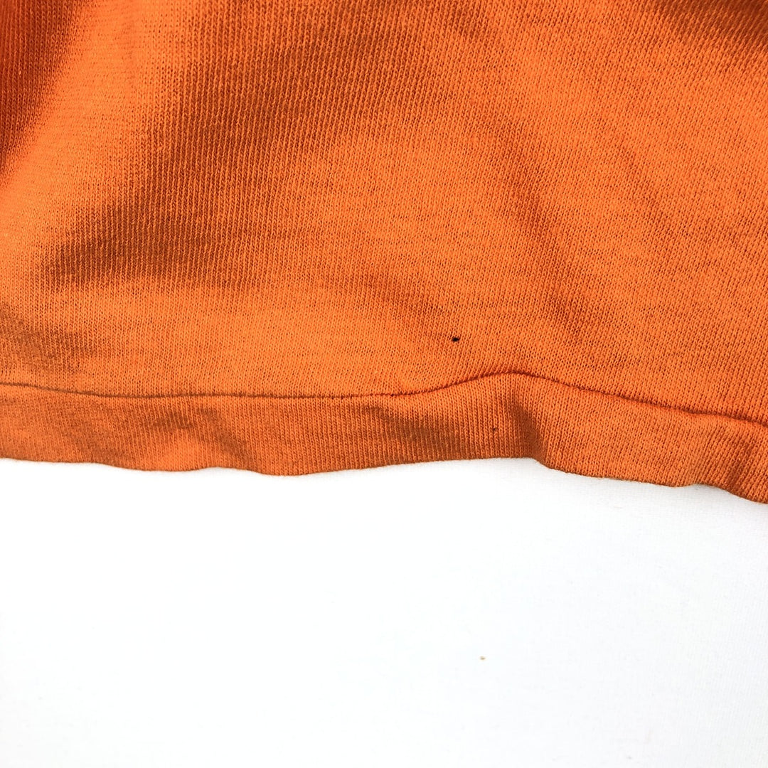 70'S Sportswear Print T-Shirt, Made in USA, Women's Size L (approx.), Vintage cotton orange type Vintage Second Hand