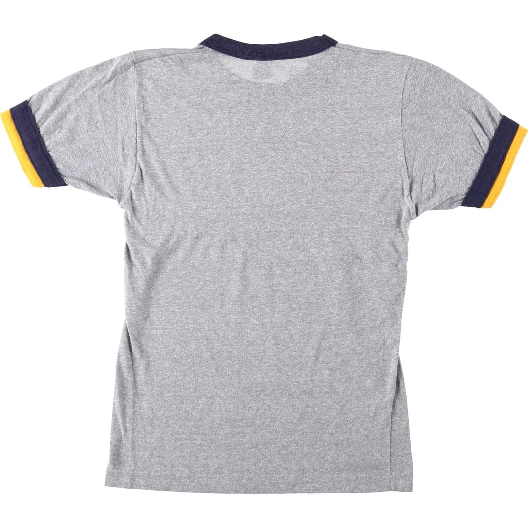 Vintage 1980'S Champion Trico Tag College T-shirt, Made in USA, Women's Size Small polyester gray type Vintage Second Hand