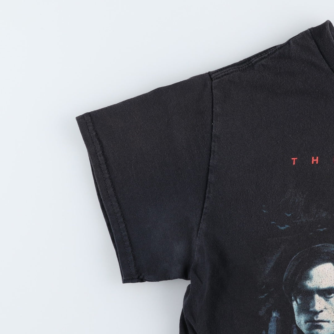 THE BATMAN Movie T-Shirt (Women's Size S) cotton black type Vintage Second Hand