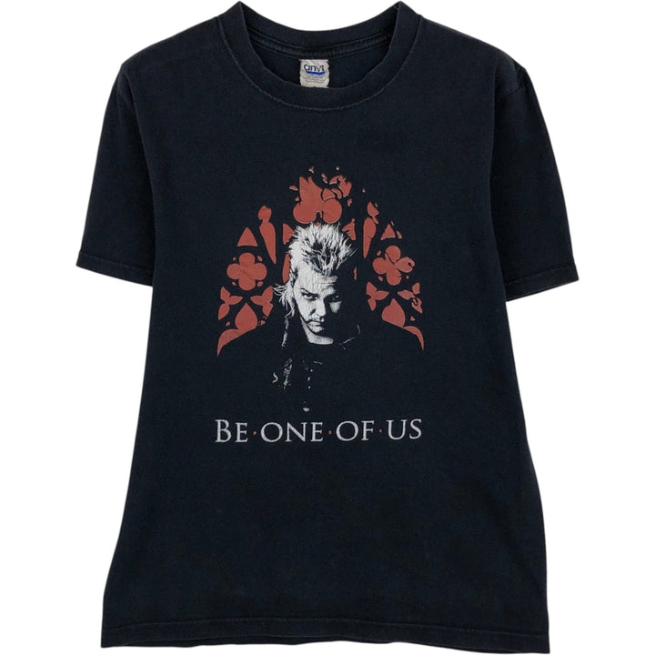 Anvil THE LOST BOYS Movie T-shirt (Women's Size S) cotton black type Vintage Second Hand