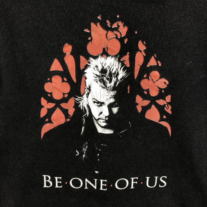 Anvil THE LOST BOYS Movie T-shirt (Women's Size S) cotton black type Vintage Second Hand