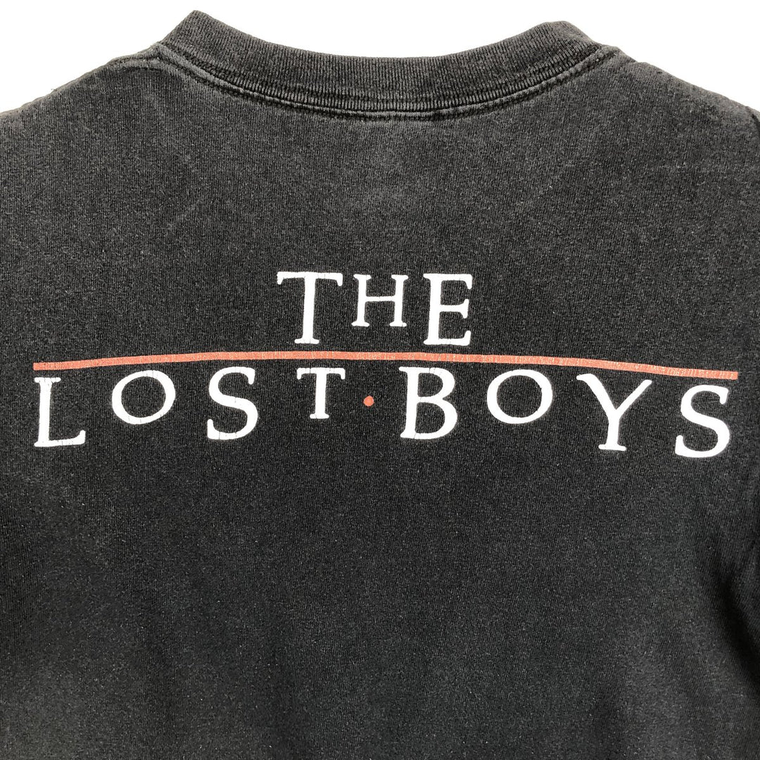 Anvil THE LOST BOYS Movie T-shirt (Women's Size S) cotton black type Vintage Second Hand