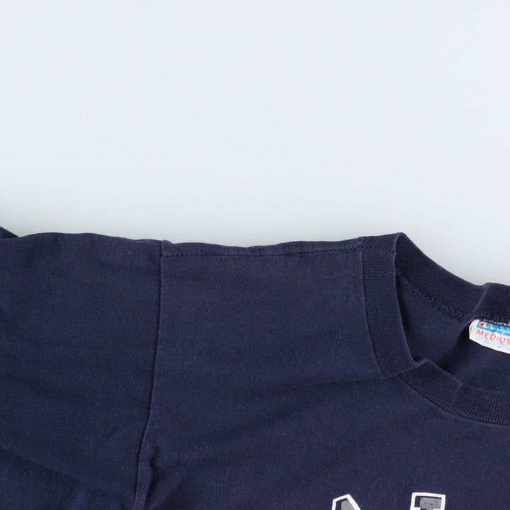 70'S Champion Bar Tag NFL Dallas Cowboys Sports T-Shirt, Made in USA, Women's Size M (Equivalent), Vintage cotton navy blue type Vintage Second Hand