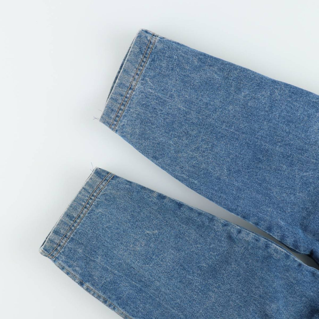80s-90'S Brittania denim coat, made in USA, women's size L equivalent, vintage. unclear blue type Vintage Second Hand