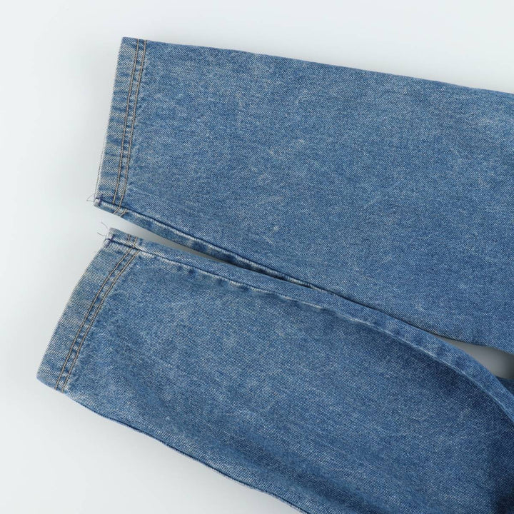 80s-90'S Brittania denim coat, made in USA, women's size L equivalent, vintage. unclear blue type Vintage Second Hand