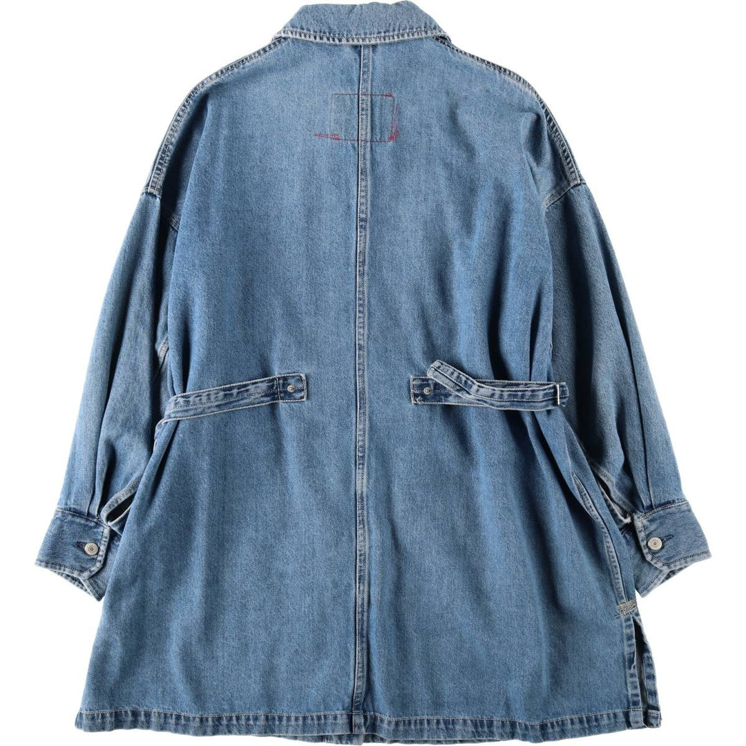 Levi's RED LINEMAN CHORE COAT denim coat, women's size M (approx.) cotton blue type Vintage Second Hand