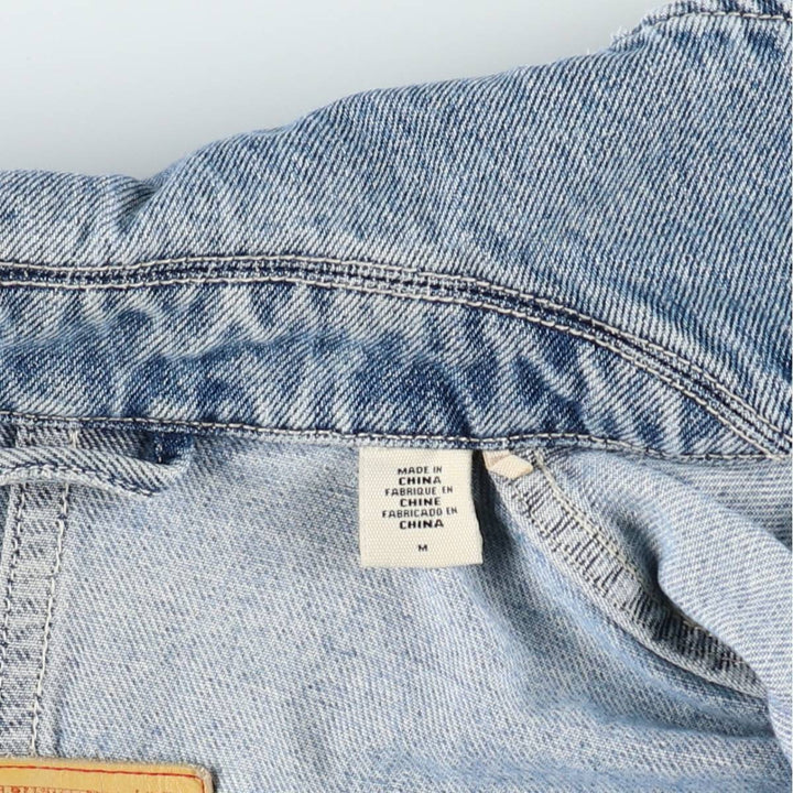 Levi's RED LINEMAN CHORE COAT denim coat, women's size M (approx.) cotton blue type Vintage Second Hand