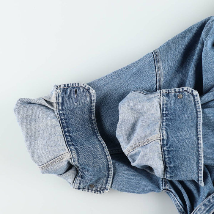 Levi's RED LINEMAN CHORE COAT denim coat, women's size M (approx.) cotton blue type Vintage Second Hand