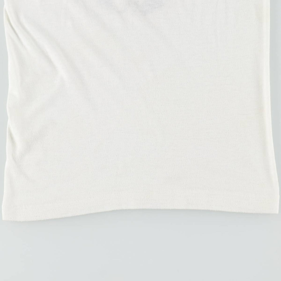 70s-80'S Devknit Ringer T-shirt, Women's Size S (approx.), Vintage polyester white type Vintage Second Hand