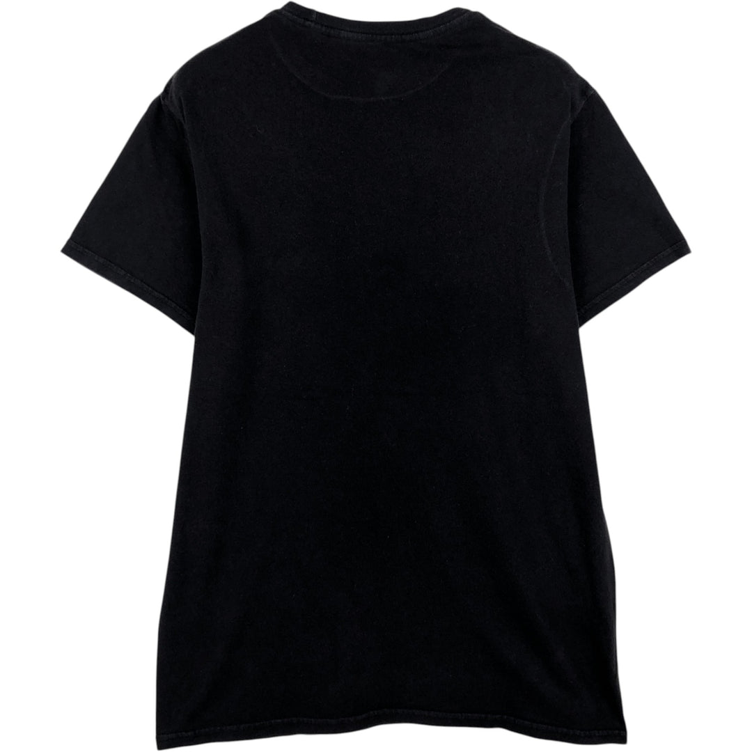 Halloween Print Movie T-Shirt (Women's Size S) cotton black type Vintage Second Hand