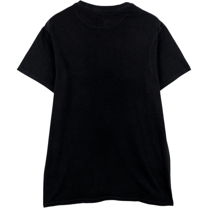 Halloween Print Movie T-Shirt (Women's Size S) cotton black type Vintage Second Hand