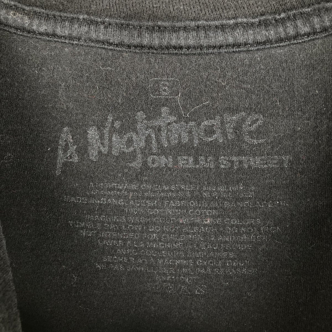 A Nightmare on Elm Street Freddy Krueger Movie T-Shirt (Women's Size S) cotton black type Vintage Second Hand