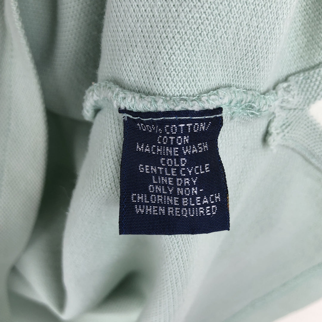 Ralph Lauren RALPH LAUREN SPORT Short-Sleeve Polo Shirt, Women's Size XS (approx.) cotton Mint green Vintage Second Hand