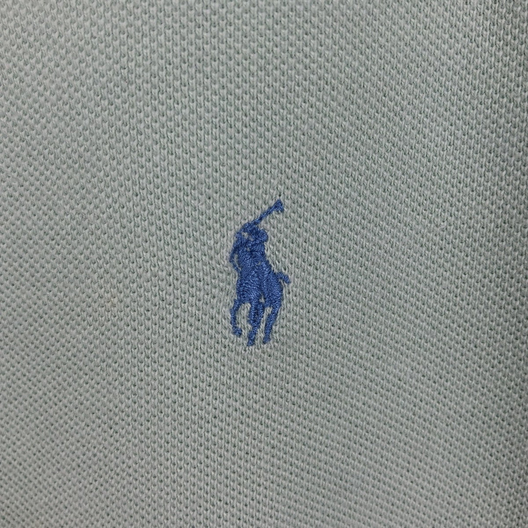 Ralph Lauren RALPH LAUREN SPORT Short-Sleeve Polo Shirt, Women's Size XS (approx.) cotton Mint green Vintage Second Hand