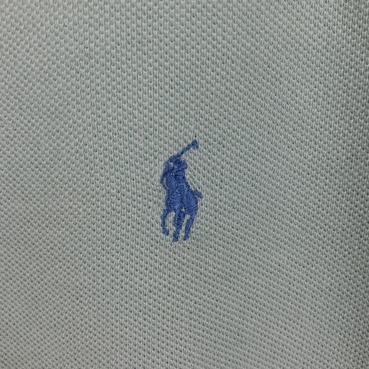 Ralph Lauren RALPH LAUREN SPORT Short-Sleeve Polo Shirt, Women's Size XS (approx.) cotton Mint green Vintage Second Hand