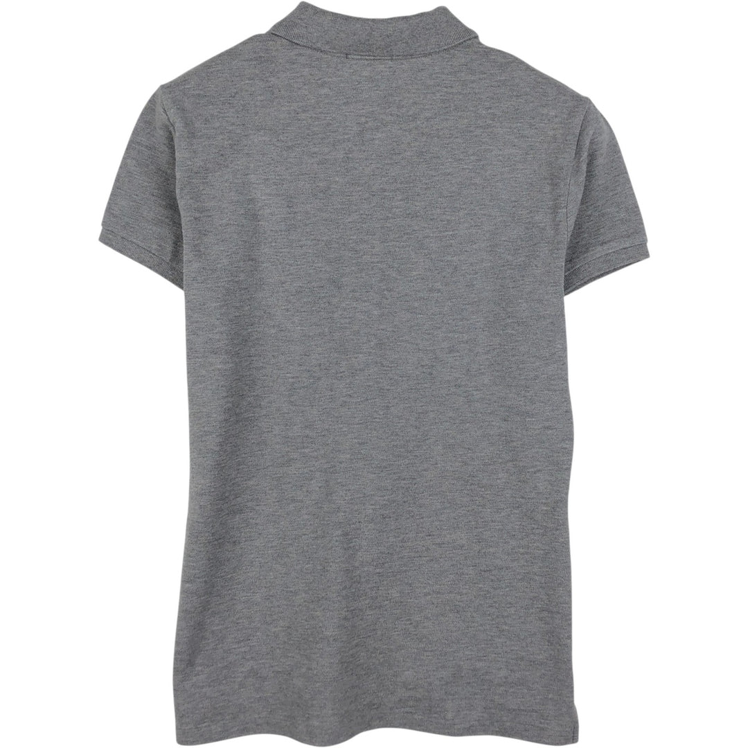 Ralph Lauren POLO RALPH LAUREN SLIM FIT Short-Sleeve Polo Shirt (Women's Size S) unclear gray type Vintage Second Hand