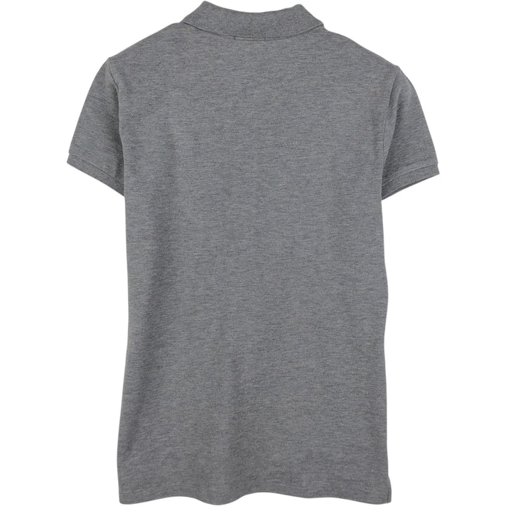 Ralph Lauren POLO RALPH LAUREN SLIM FIT Short-Sleeve Polo Shirt (Women's Size S) unclear gray type Vintage Second Hand