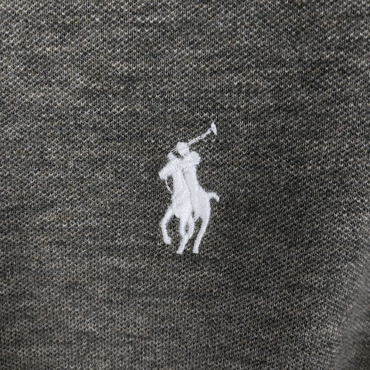 Ralph Lauren POLO RALPH LAUREN SLIM FIT Short-Sleeve Polo Shirt (Women's Size S) unclear gray type Vintage Second Hand