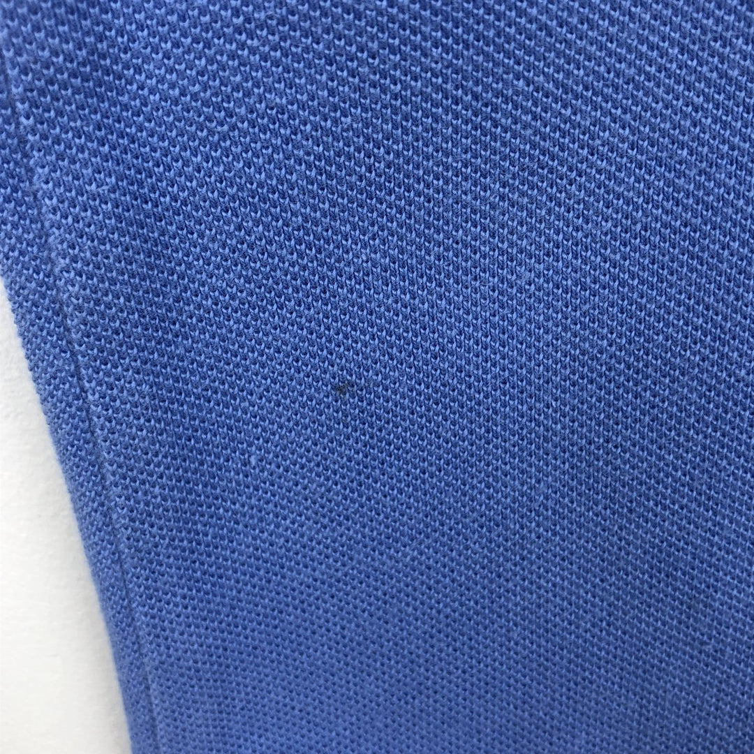 Ralph Lauren POLO RALPH LAUREN Short-Sleeve Polo Shirt, Women's Size M (approx.) cotton Blue type light blue Vintage Second Hand