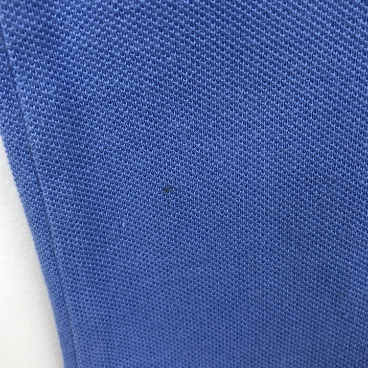 Ralph Lauren POLO RALPH LAUREN Short-Sleeve Polo Shirt, Women's Size M (approx.) cotton Blue type light blue Vintage Second Hand
