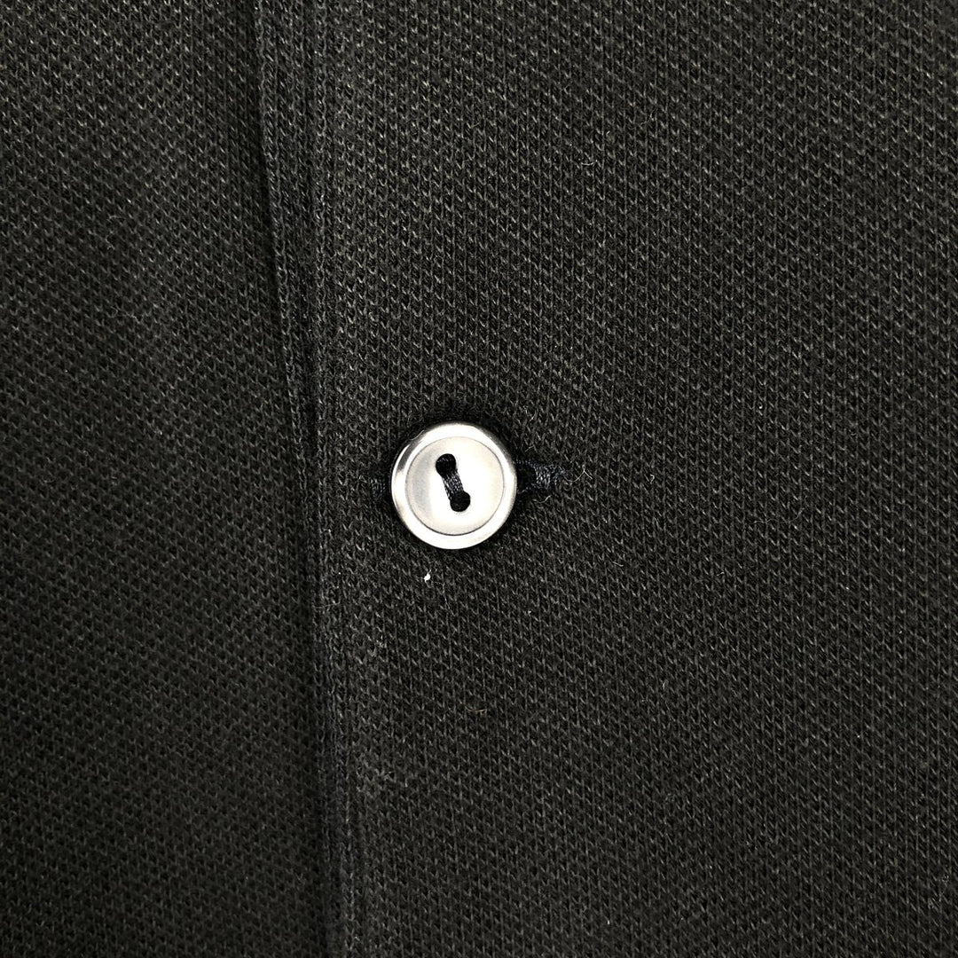 Lacoste LIVE Short-Sleeve Polo Shirt, Women's Size S (approx.) cotton black type Vintage Second Hand