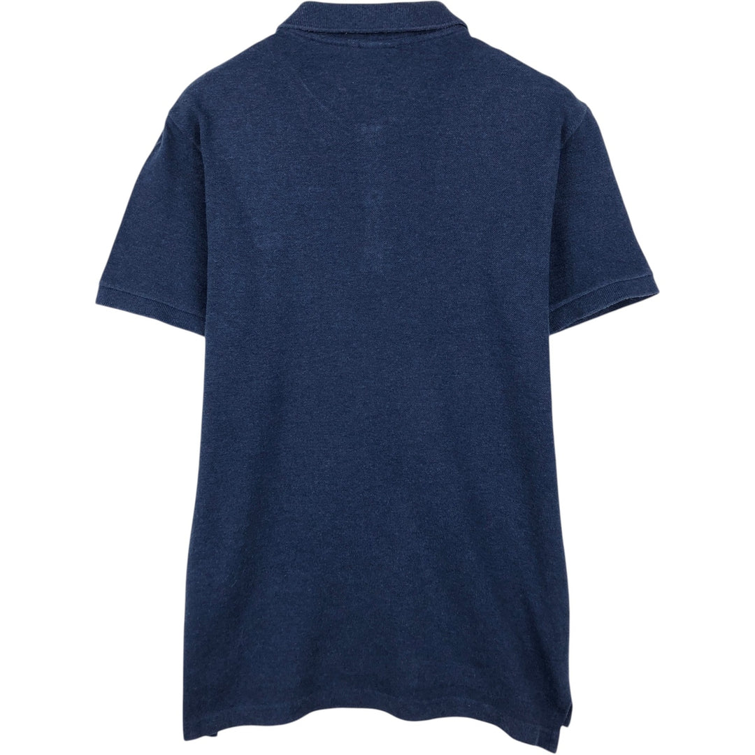 Lacoste LIVE Short-Sleeve Polo Shirt, Women's Size M (approx.) cotton navy blue type Vintage Second Hand